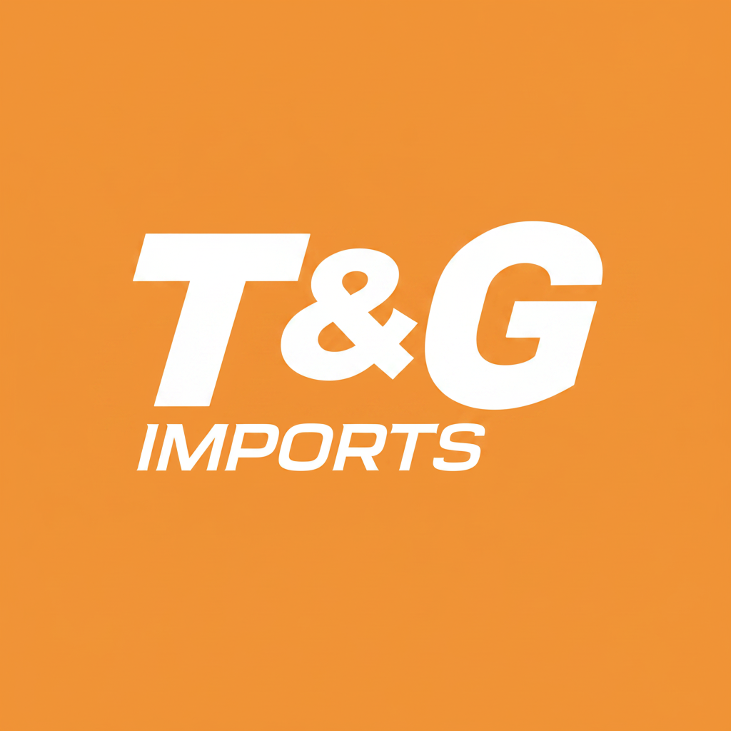 Logo T&G Imports - Sobre Cor Primária