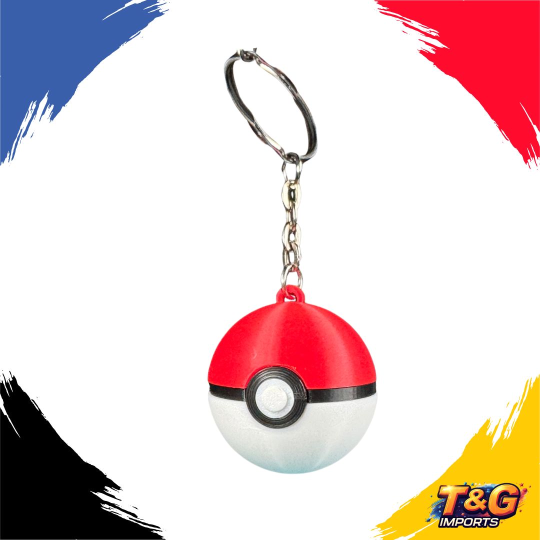 Chaveiro Pokébola | Coleção Geek (Impressão 3D)